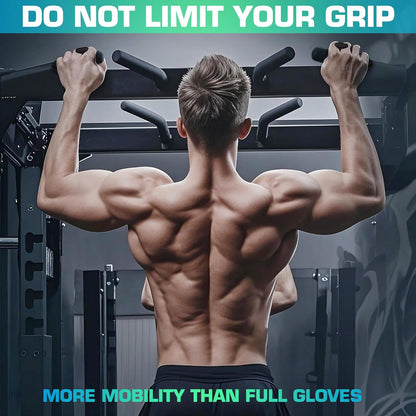 Original Weight Lifting Grips for Men Women Deadlifts, Rows,The Alternative to Gyrp Grips for Weight Lifting,Training, Exercise, Deadlifts, Pull-Ups, No More Sweaty Gym Gloves