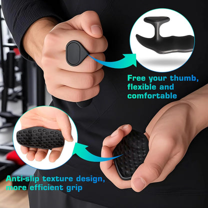 Original Weight Lifting Grips for Men Women Deadlifts, Rows,The Alternative to Gyrp Grips for Weight Lifting,Training, Exercise, Deadlifts, Pull-Ups, No More Sweaty Gym Gloves